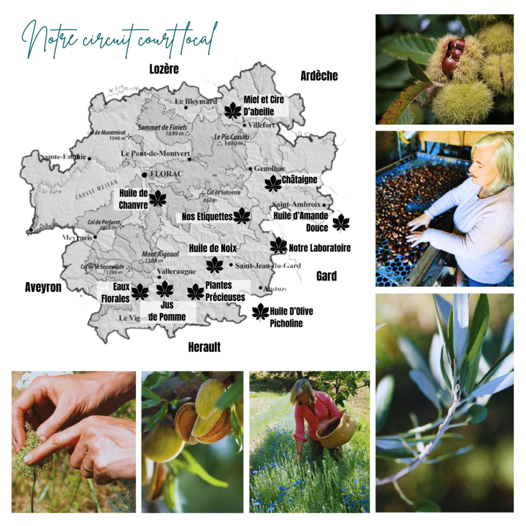 marque de cosmetique francaise made in france notre circuit court local sur le parc des Cévennes marque de cosmetique francaise cosmetiques naturels belesa made in cévennes marque skincare francaise